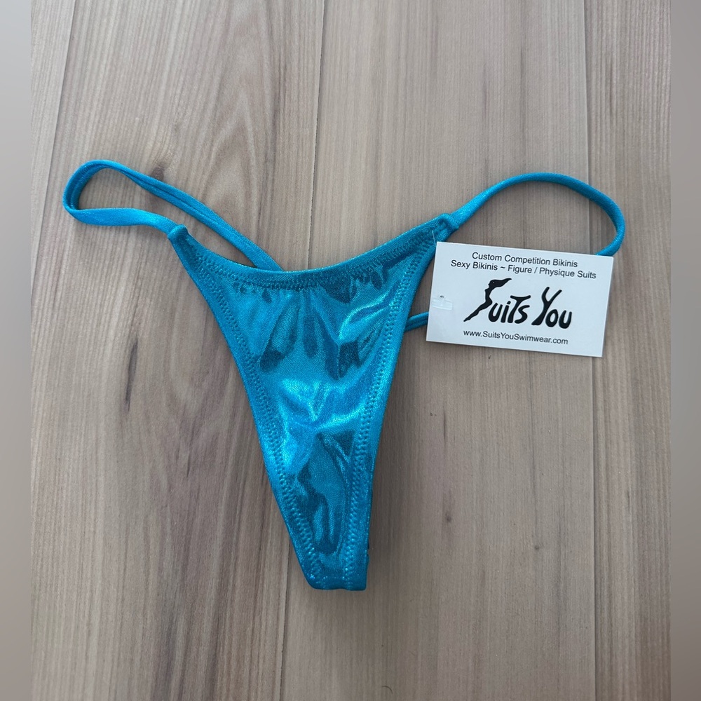 Suits You Turquoise Bikini Competition Posing Suit